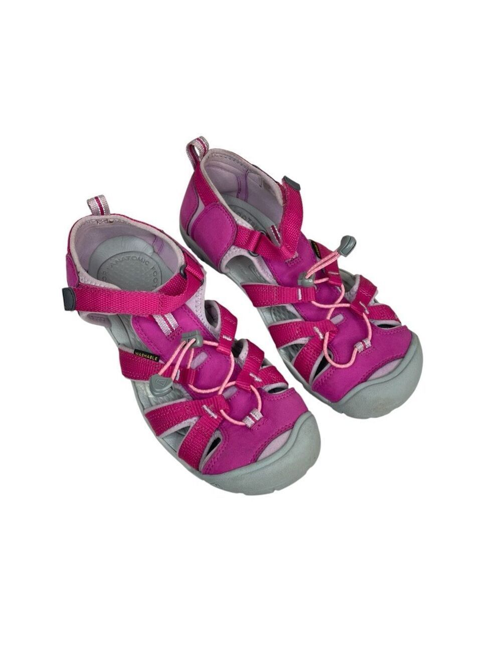 Keen Big Kids' Seacamp II CNX Water Sandal Water Shoe Very Berry/Dawn Pink Size